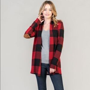 Tartan Plaid Cardigan
